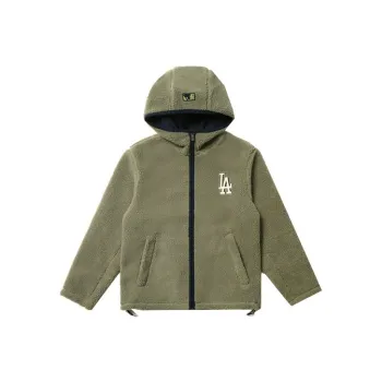 MLB Los Angeles Dodgers Velvet Jackets Unisex Khaki