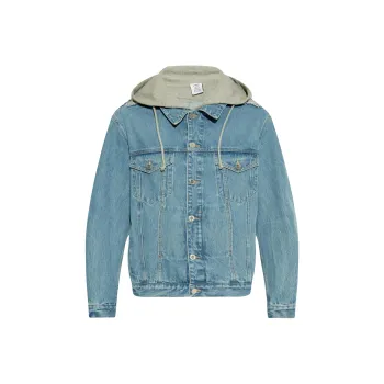 Vetements Deconstructed Hooded Denim Jacket