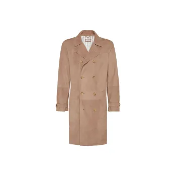 Brunello Cucinelli Double-Breasted Belted Coat