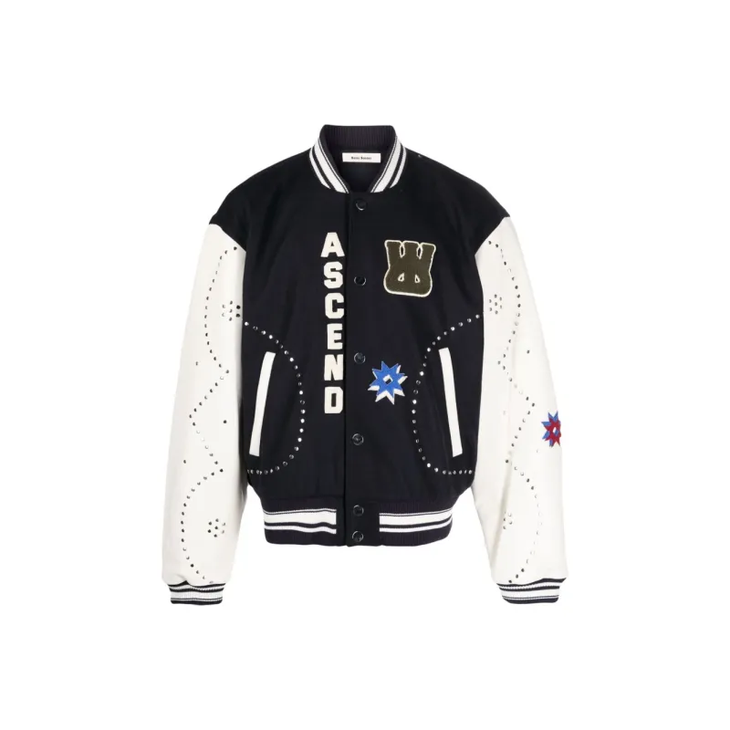 WALES BONNER Jackets Coats Men's Navy-0