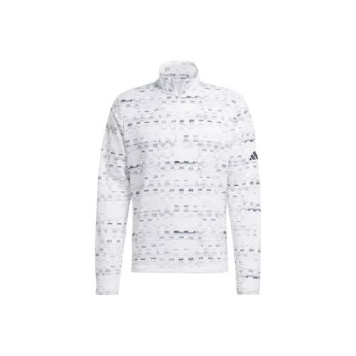 Adidas Free Shipping With AdiClub Core Printed Quarter Zip Pullover
