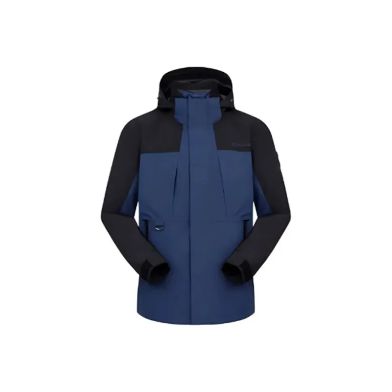 TOREAD Water Resistant Windproof Breathable Wear Resistant Windbreaker Jacket Unisex Black-6
