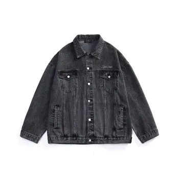 OM NOM Denim Jackets Unisex