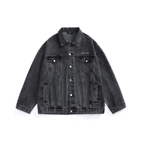 OM NOM Denim Jackets Unisex