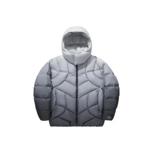 LiNing Li Ning X Steven Harrington Down Jackets Unisex Gradient Antarctic Gray