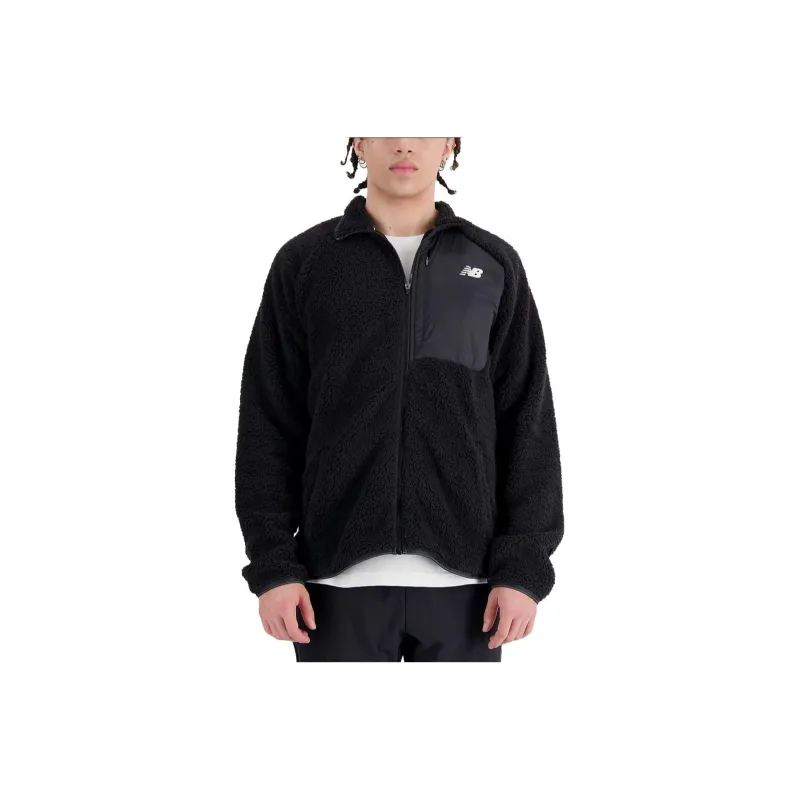 New Balance Q Speed Sherpa Jackets Men Black-0