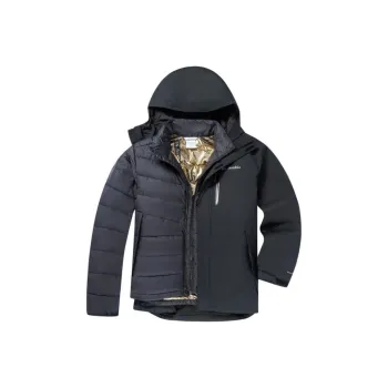 Columbia Oak Harbor Waterproof, Windproof, UV Protection, Thermal Windbreaker Jacket Men's Black