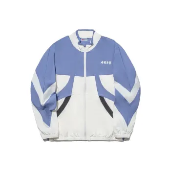 LiNing Vital Series Jackets Men Ivory Butterfly Wing Blue Charcoal Black