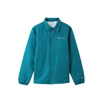 Champion FW21 Velvet feel Coat Japan Version Unisex Lake Blue
