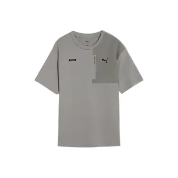 PUMA DESERT ROAD T Shirt Men's Light Gray 62