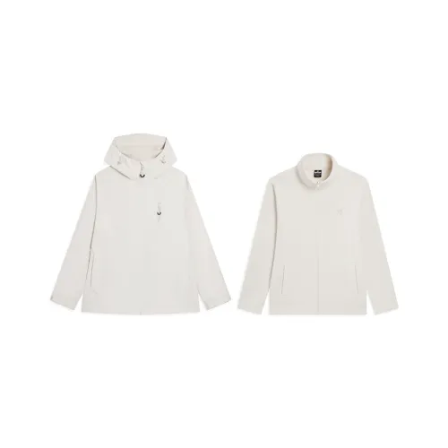 XTEP Wing Windbreaker Jackets Unisex Tofu Skin