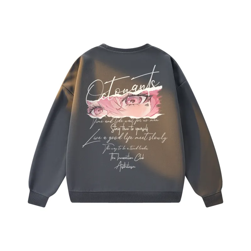 Small Columns Under The Sea Sweatshirt Unisex-16