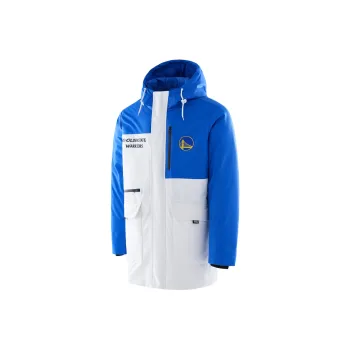 NBA Puffer Jacket Men's Blue White