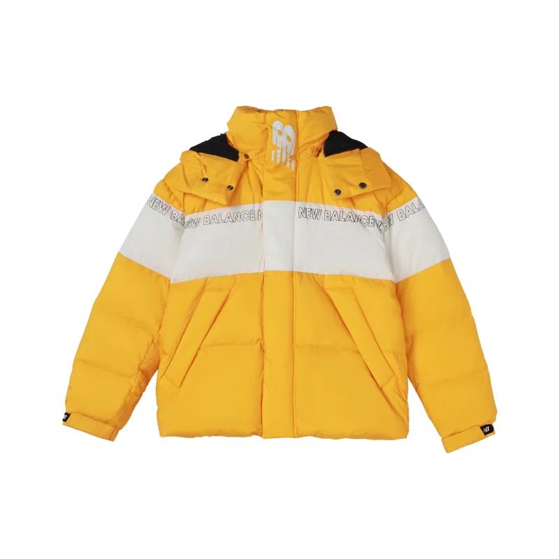 New Balance Down Jackets Men Yellow-0