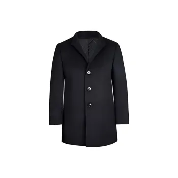 JODOLL Oversized Coat Men's Black