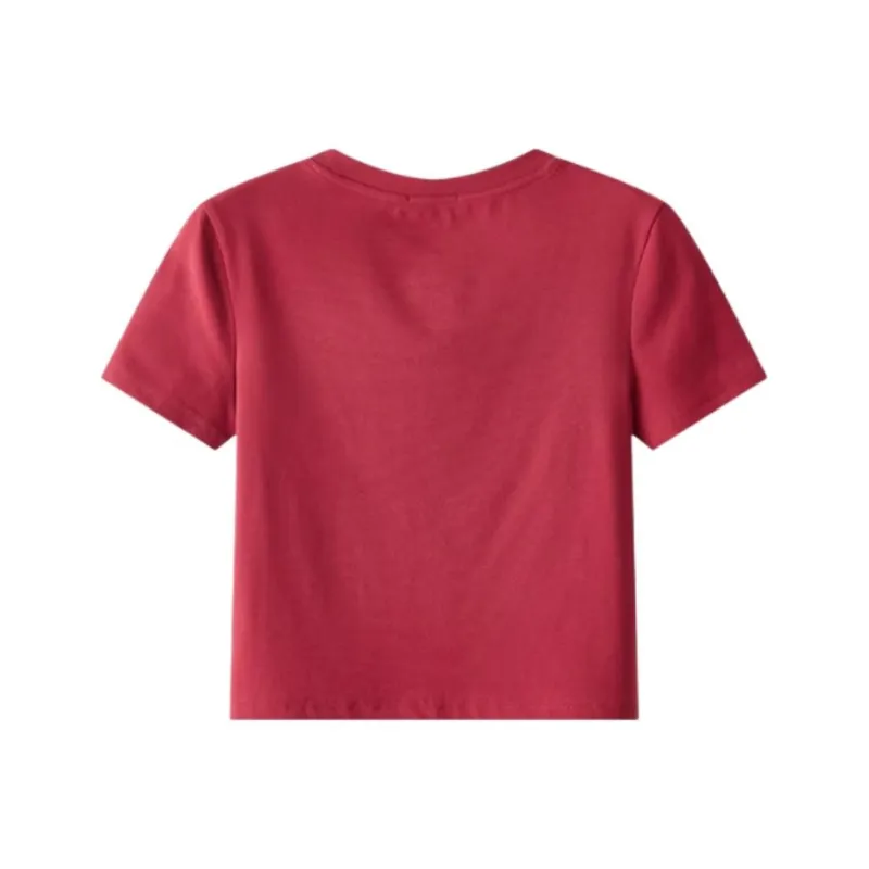 Three Blessings Regular T Shirt Women's Red-1