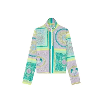 VERSACE Baseball Jerseys Men Green