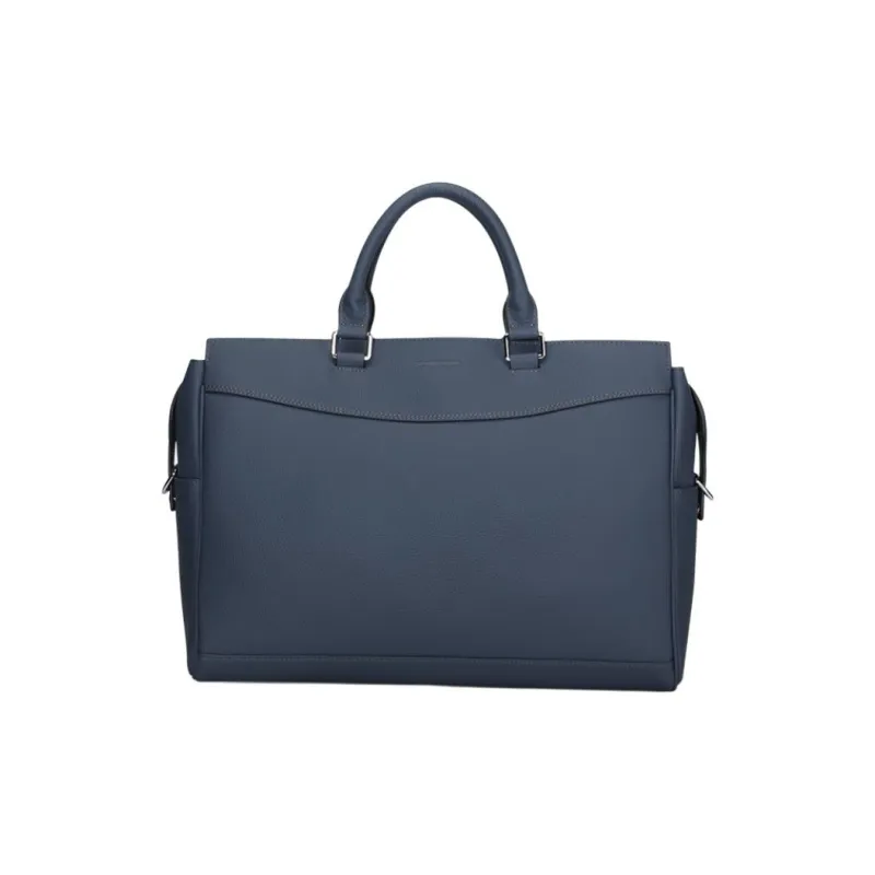 CROSSGEAR Top Grain Cow Leather Briefcase Men's Multicolor-8