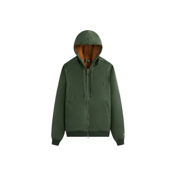 KITH X Bmw Microsuede Williams V Full Zip Hoodie