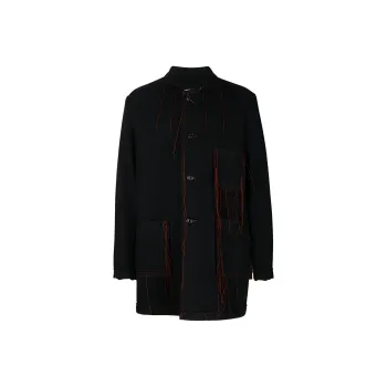 Maison Margiela Distressed Single breasted Coat