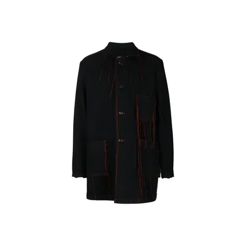 Maison Margiela Distressed Single breasted Coat