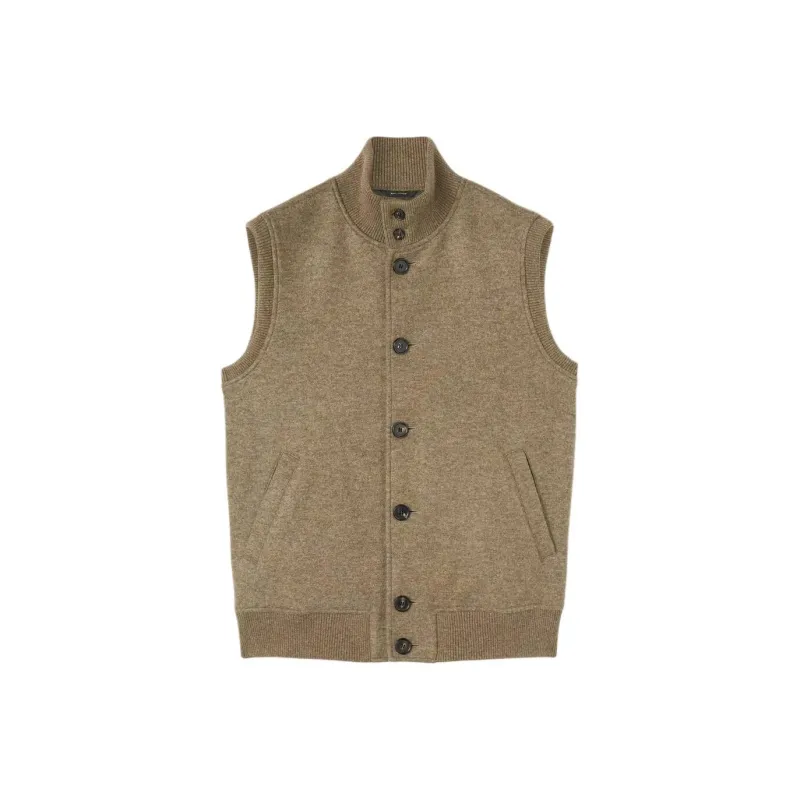 Loro Piana Vests Men Brown-0