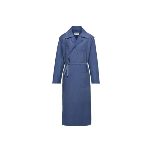 Maison Margiela Coats Men Blue