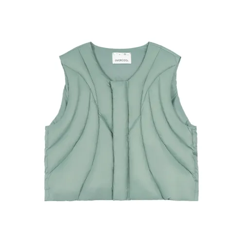 OVERCOOL Vest Unisex Ink Black/Sage Green