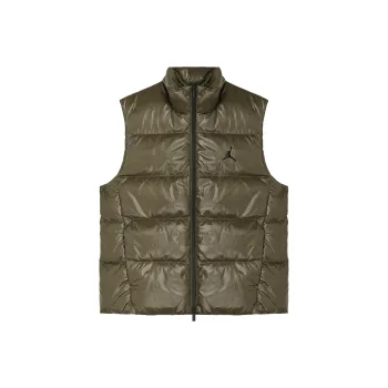 Jordan Flight Therma FIT Vest Men's Medium Olive Green