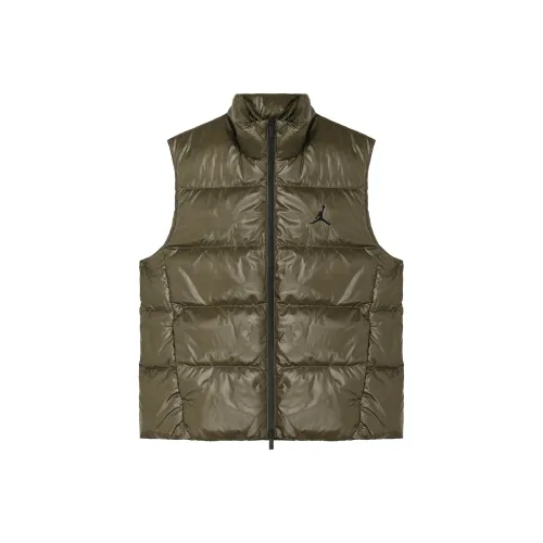 jordan Brave Flight Therma FIT Vest Men's Medium Olive Green