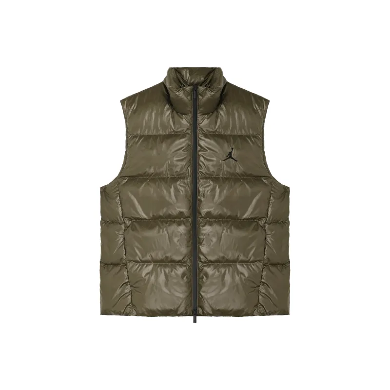 Jordan Flight Therma-FIT Vest Men's Medium Olive Green-0