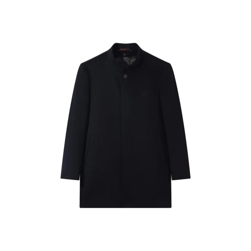 SEVEN Coats Men Navy Blue-0