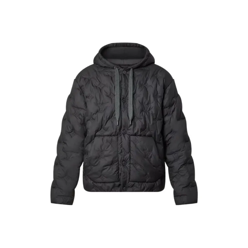 LOUIS VUITTON SS23 Puffer Jacket Men's Black-0