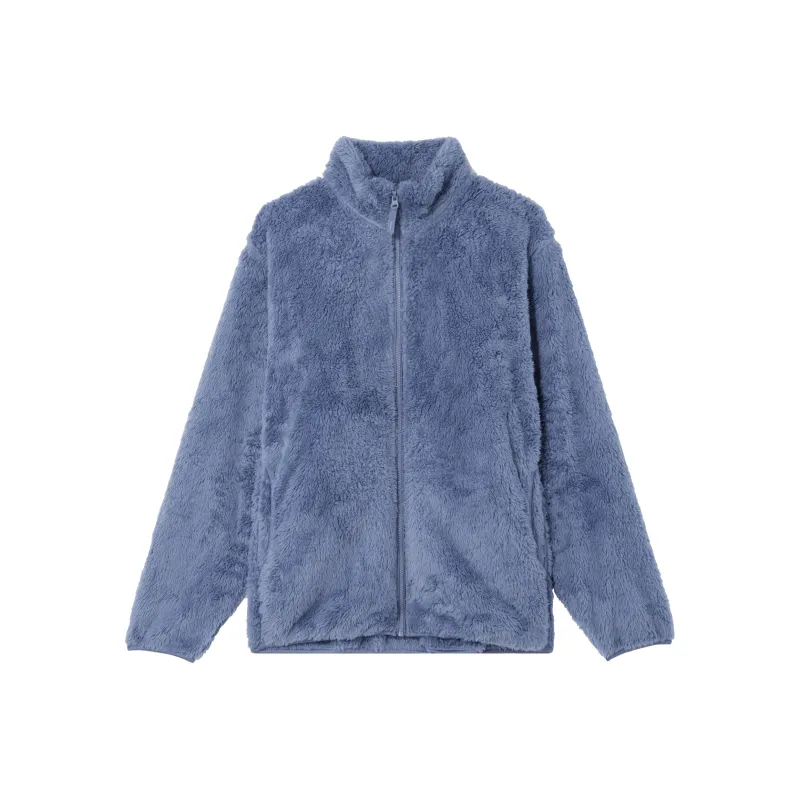 UNIQLO Velvet feel Coat Unisex Sky Blue-0