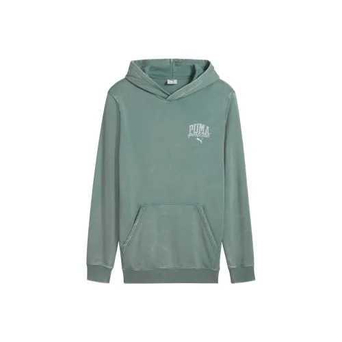 PUMA Hoodie PUMA CLASS WASHED TR Sweatshirt Men's Turquoise