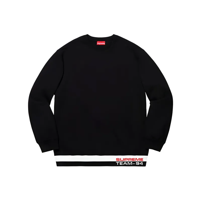 Supreme Rib Stripe Crewneck-0