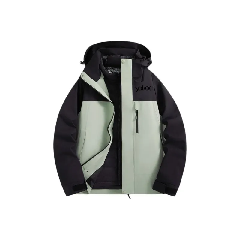 Yalu Preferred Water Resistant Windproof Wear Resistant Warm Windbreaker Jacket Men's-6