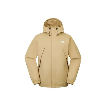 THE NORTH FACE Outdoor Hiking Waterproof, Windproof, Breathable, Water Repellent Windbreaker Jacket Unisex Khaki
