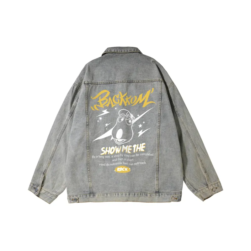 David Bakken Denim Jacket Unisex-5