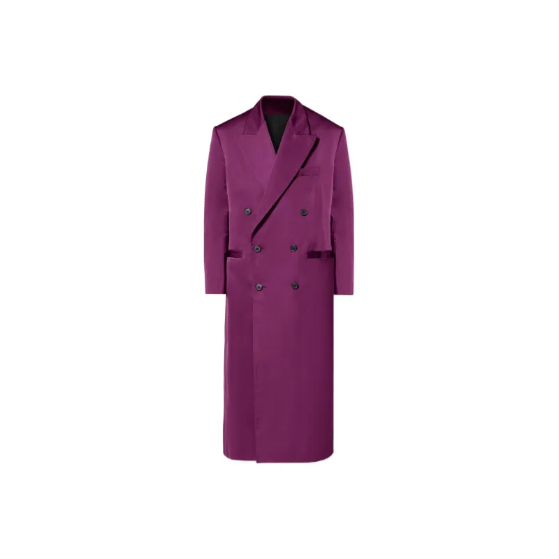 VERSACE FW22 Coats Men's Purple-0