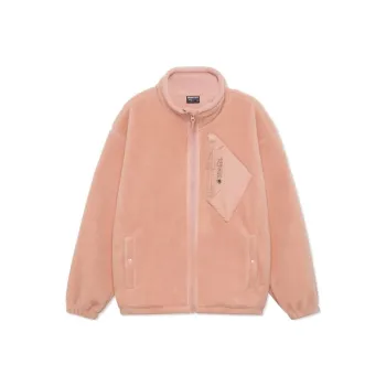 LiNing Badfive Velvet-feel Coat Unisex Misty Rose Pink