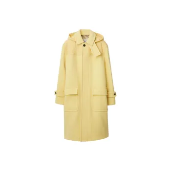 Burberry SS24 Coats Men's Yellow Narcissus Color