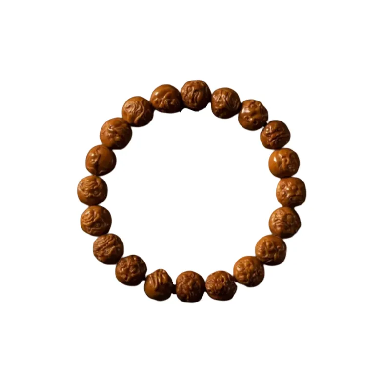 Xifeng Building Monkey Head Walnut Bracelets Unisex-0