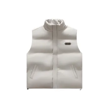 WKPY Vest Unisex Warm Sand White
