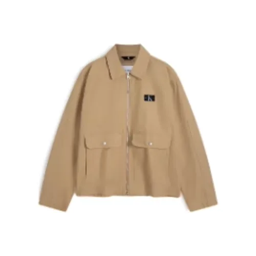 CALVIN KLEIN Jacket Men's Khaki