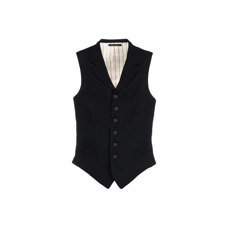Yohji Yamamoto FW24 Vest Men's Black-0