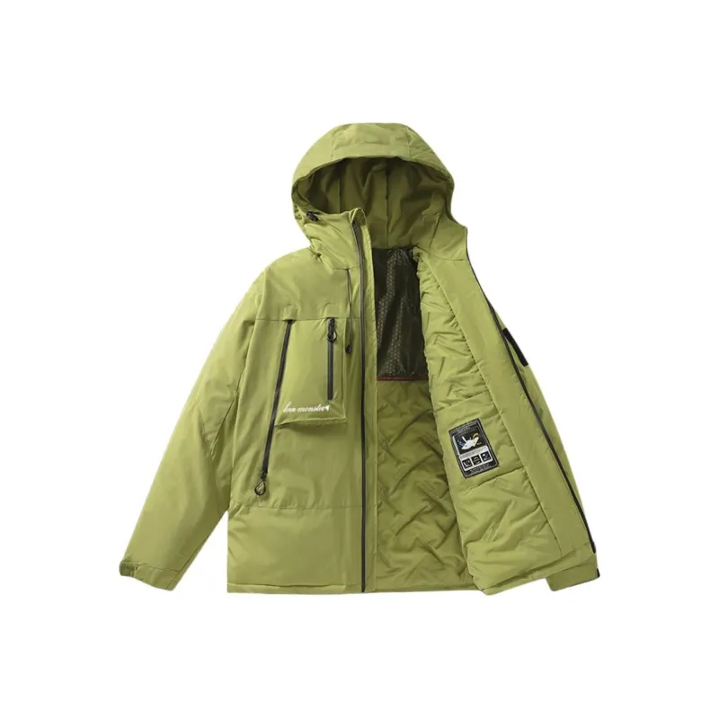 Love Monster Jackets Coats Unisex Sky Blue-15