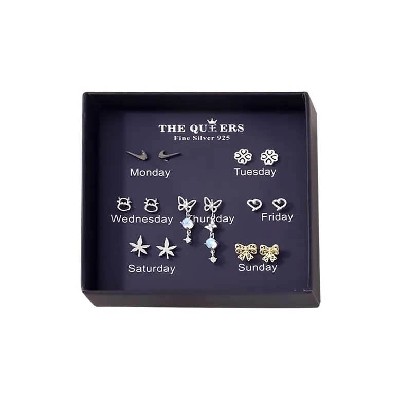 Inkopper Ceramic Stud Earrings Women's-0