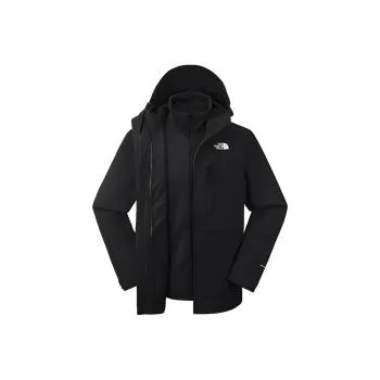 THE NORTH FACE City Outdoor Collection Waterproof And Windproof To Keep Warm Windbreaker Jacket Men's Cosmic Black
