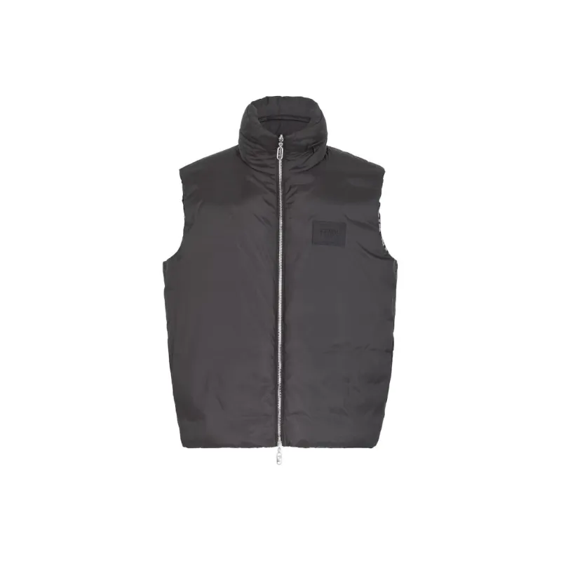 FENDI Ff Stripe Reversible Padded Gilet-0